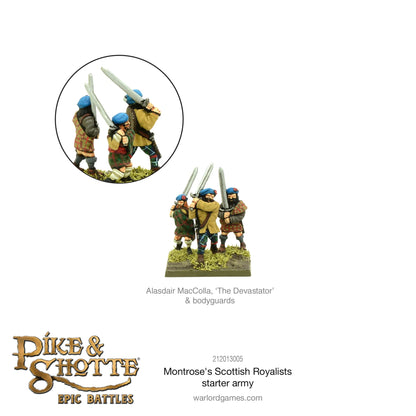 Pike & Shotte Epic Battles: Montrose's Scottish Royalists Starter Army