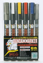 Mr Hobby - Gunze: Mr Hobby -Gunze Gundam Marker Basic 6 Color Set