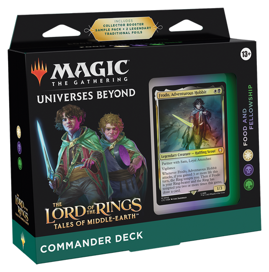 The Lord of the Rings: Tales of Middle-earth Commander Deck - Food and Fellowship (ENG)