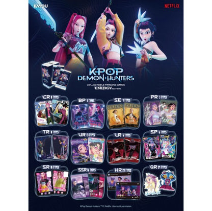 KPop Demon Hunters - World Tour Collectible Cards - Energy Edition - 001B-Foil S1-B (Display)