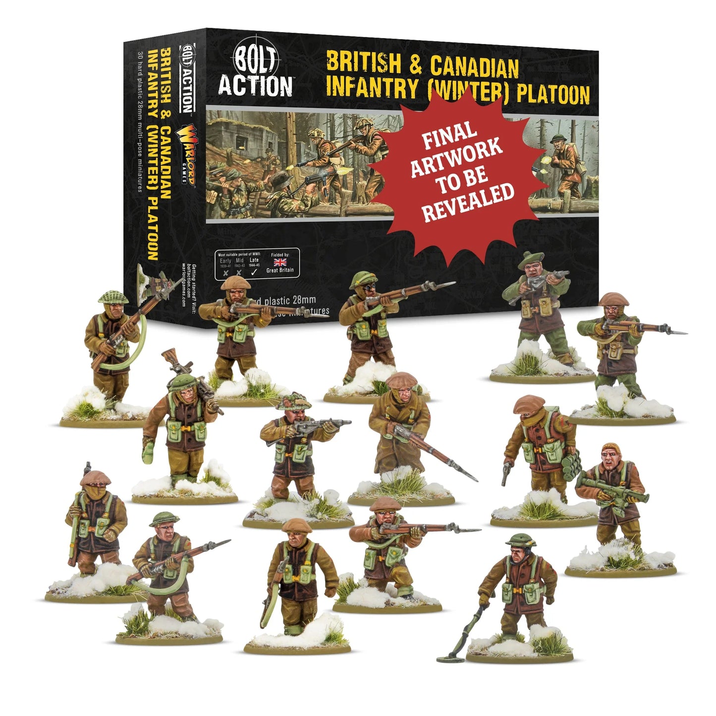 British & Canadian Infantry (Winter) Heavy Weapons Platoon
