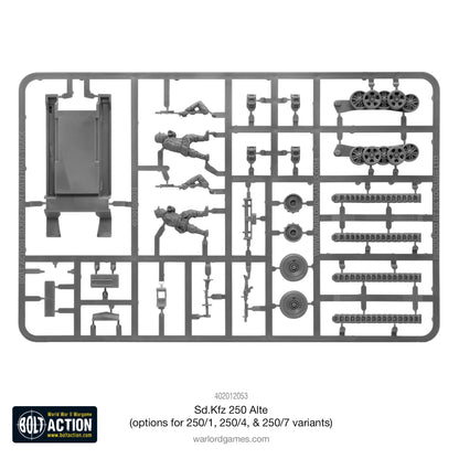 Sd.Kfz 250 Alte (Options For 250/1, 250/4 & 250/7) €25,00