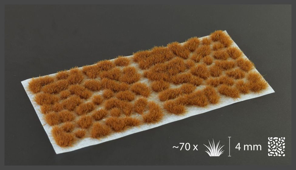 Brown 4mm Tufts Wild