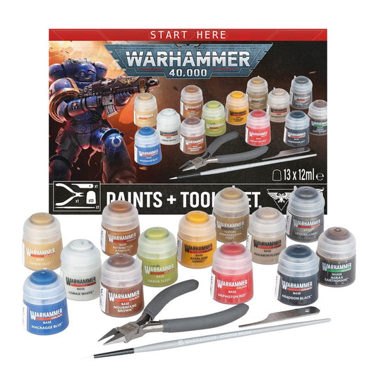 Warhammer 40.000: Farben + Werkzeugset