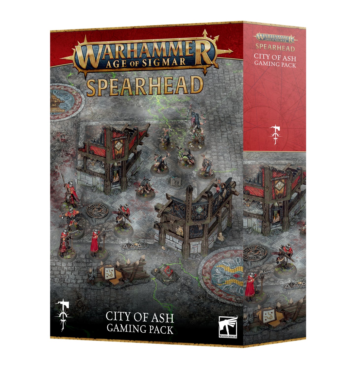 Preorder - Spearhead: City of Ash Gaming Pack (Englisch)