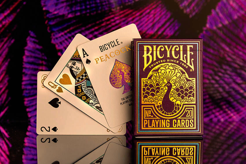 Bicycle Purple Peacock