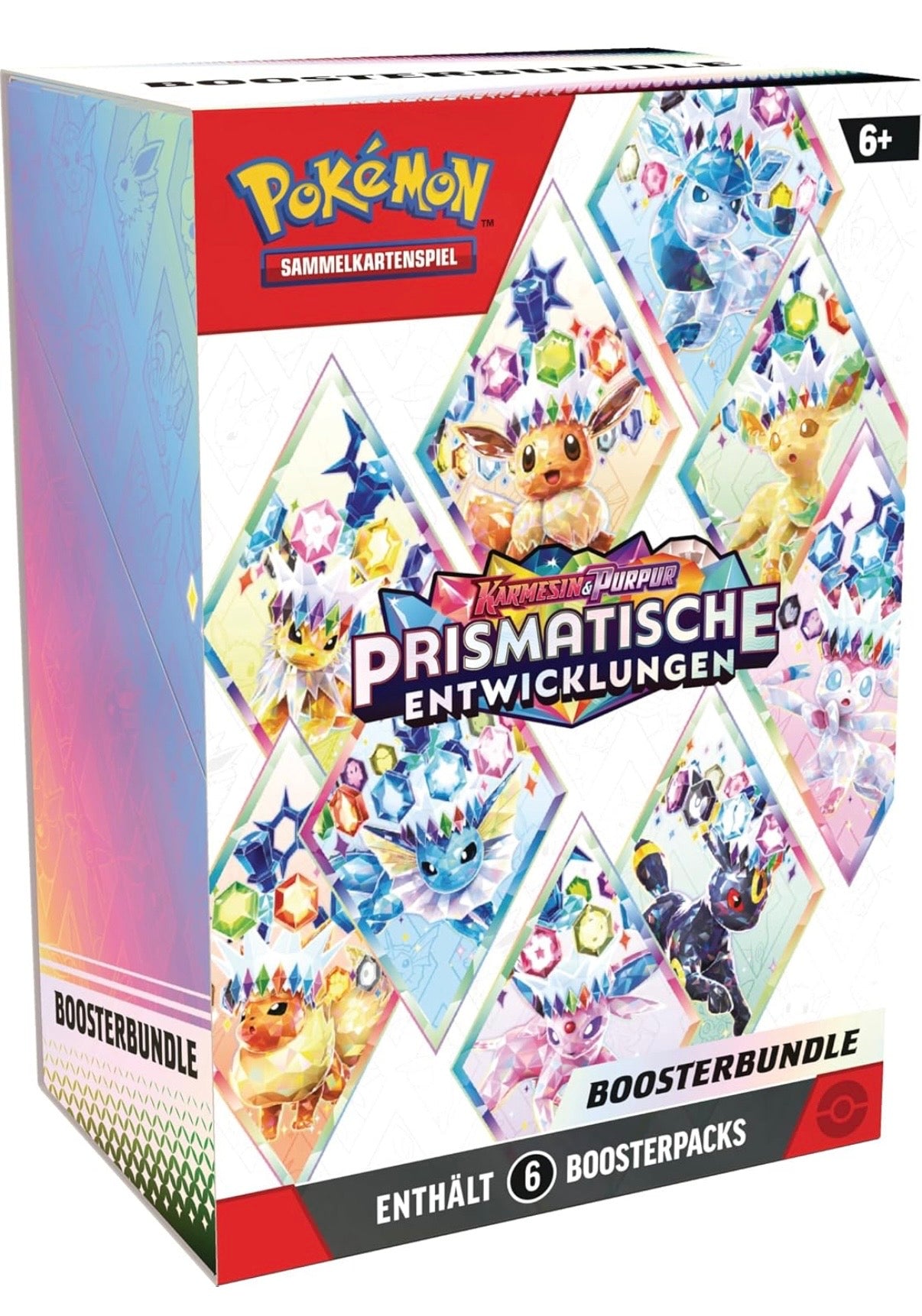 Pokemon - Prismatische Entwicklungen Pokémon KP08.5 Boosterbundle
