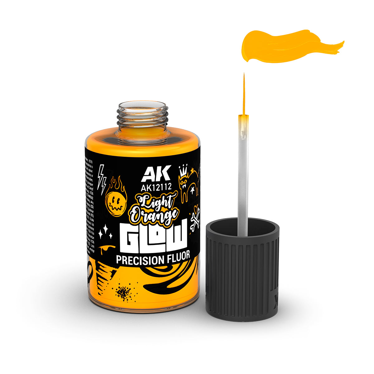 LIGHT ORANGE GLOW PRECISION FLUOR