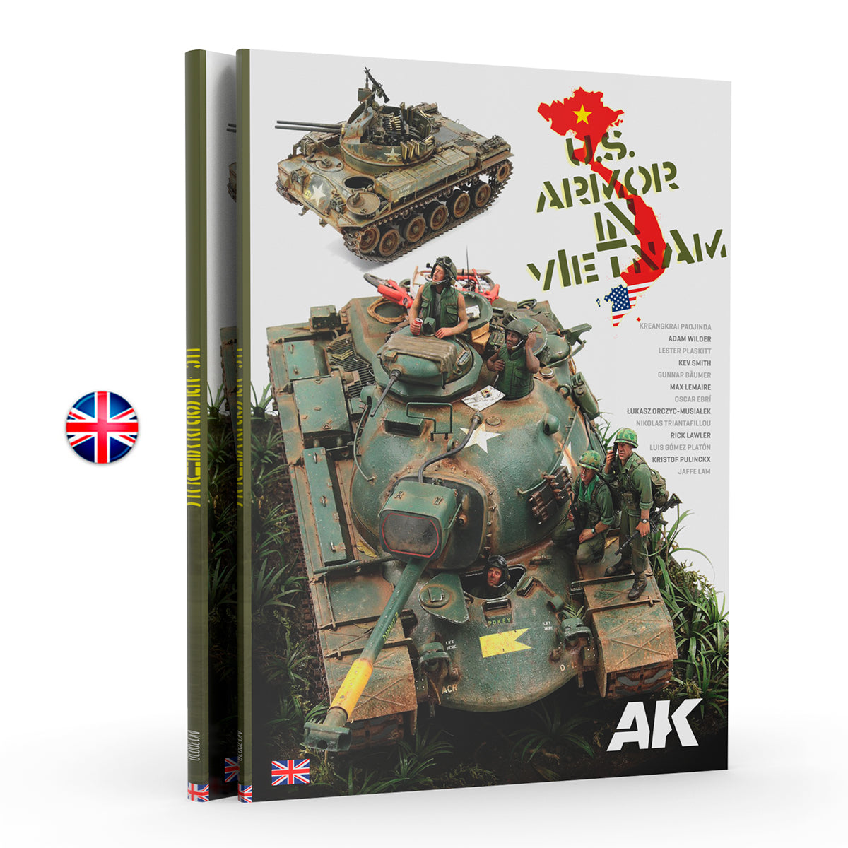 U.S. ARMOR IN VIETNAM (English)