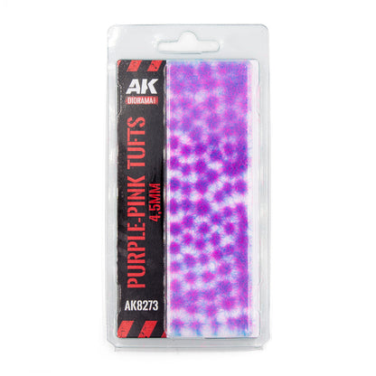 PURPLE-PINK TUFTS 4,5MM