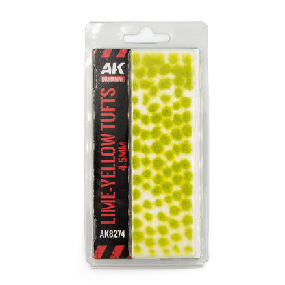 LIME-YELLOW TUFTS 4,5MM
