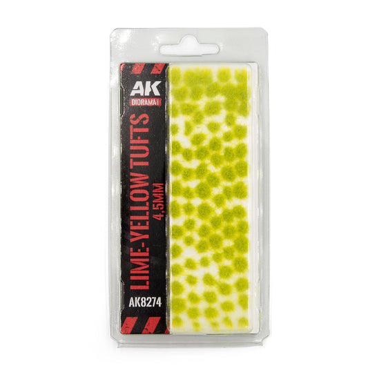 LIME-YELLOW TUFTS 4,5MM