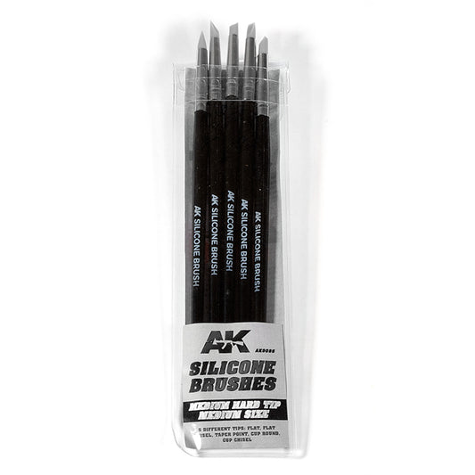 Silikonpinsel - MEDIUM TIP MEDIUM - 5 St.