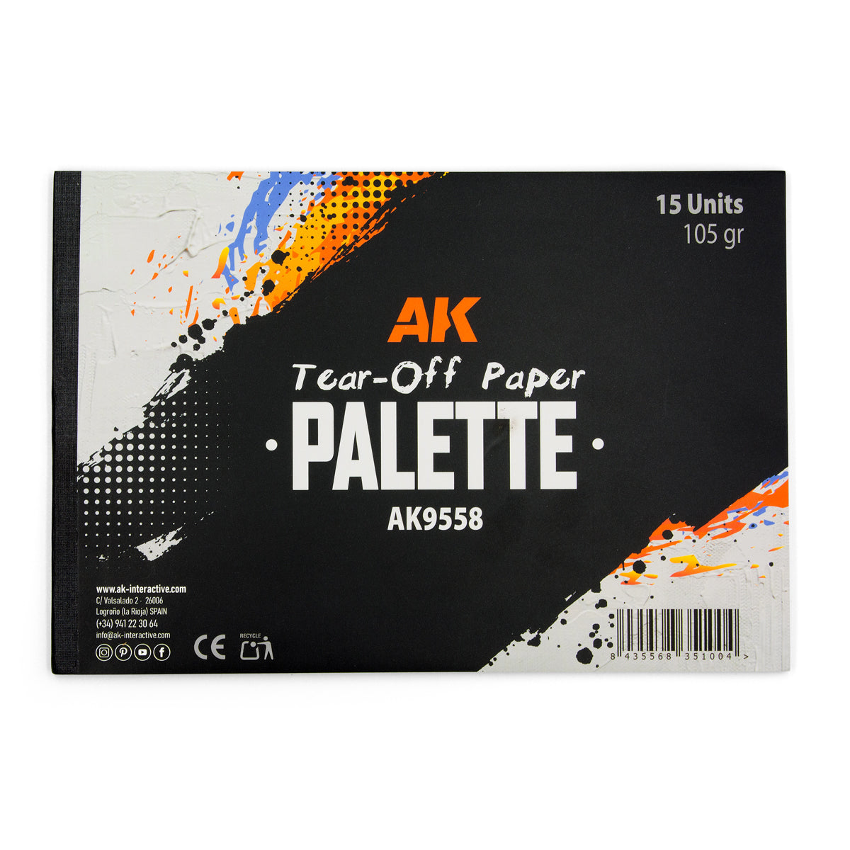 TEAR-OFF PAPER PALETTE