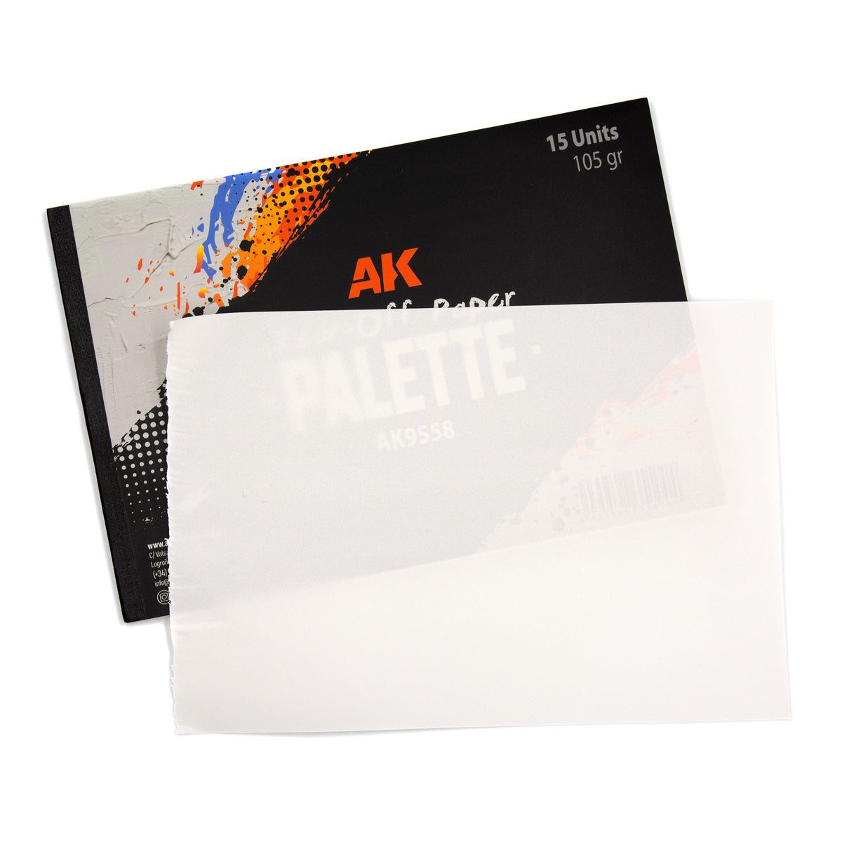 TEAR-OFF PAPER PALETTE