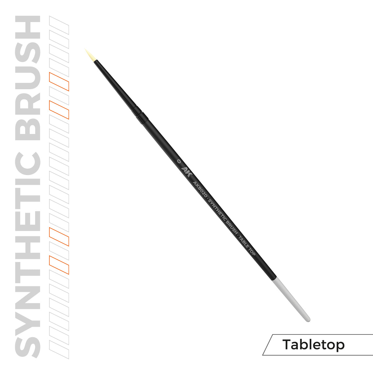 AK SYNTHETIC TABLETOP BRUSH – 0