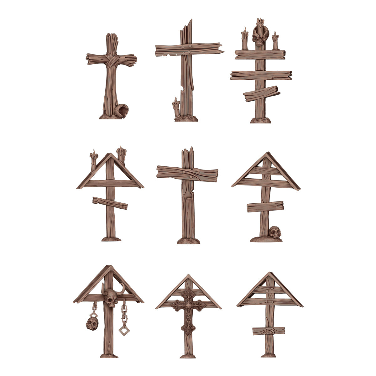 WOOD CROSSES – AK BASING BITS