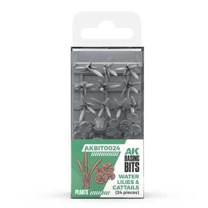 WATER LILIES & CATTAILS – AK BASING BITS