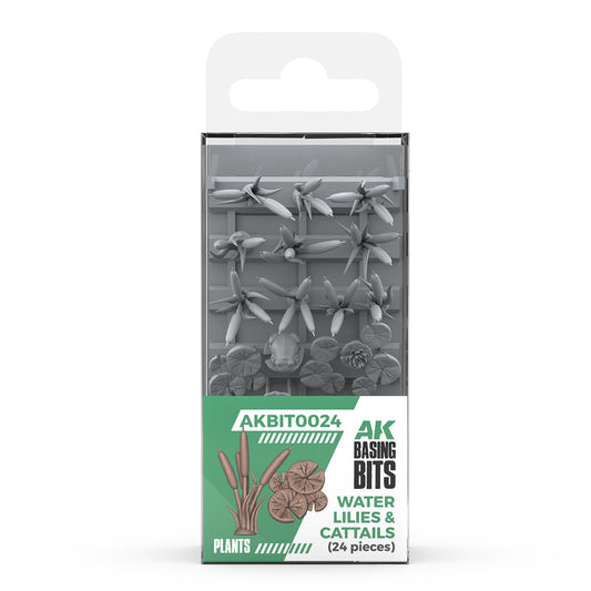 WATER LILIES & CATTAILS – AK BASING BITS
