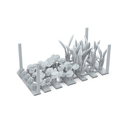 WATER LILIES & CATTAILS – AK BASING BITS