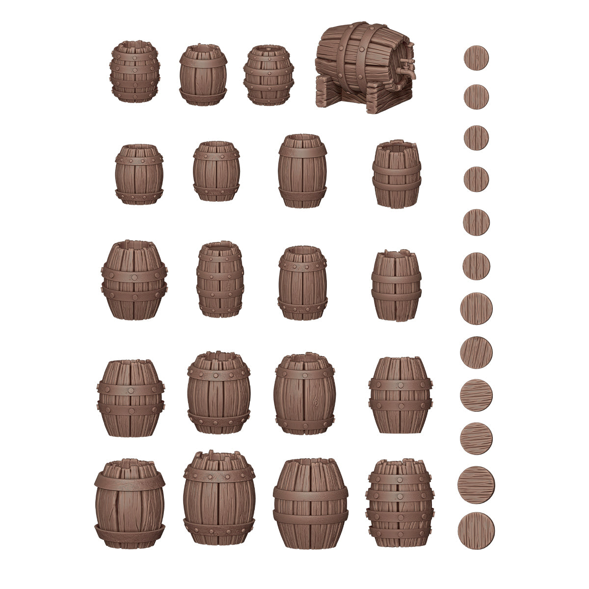 WOOD BARRELS – AK BASING BITS