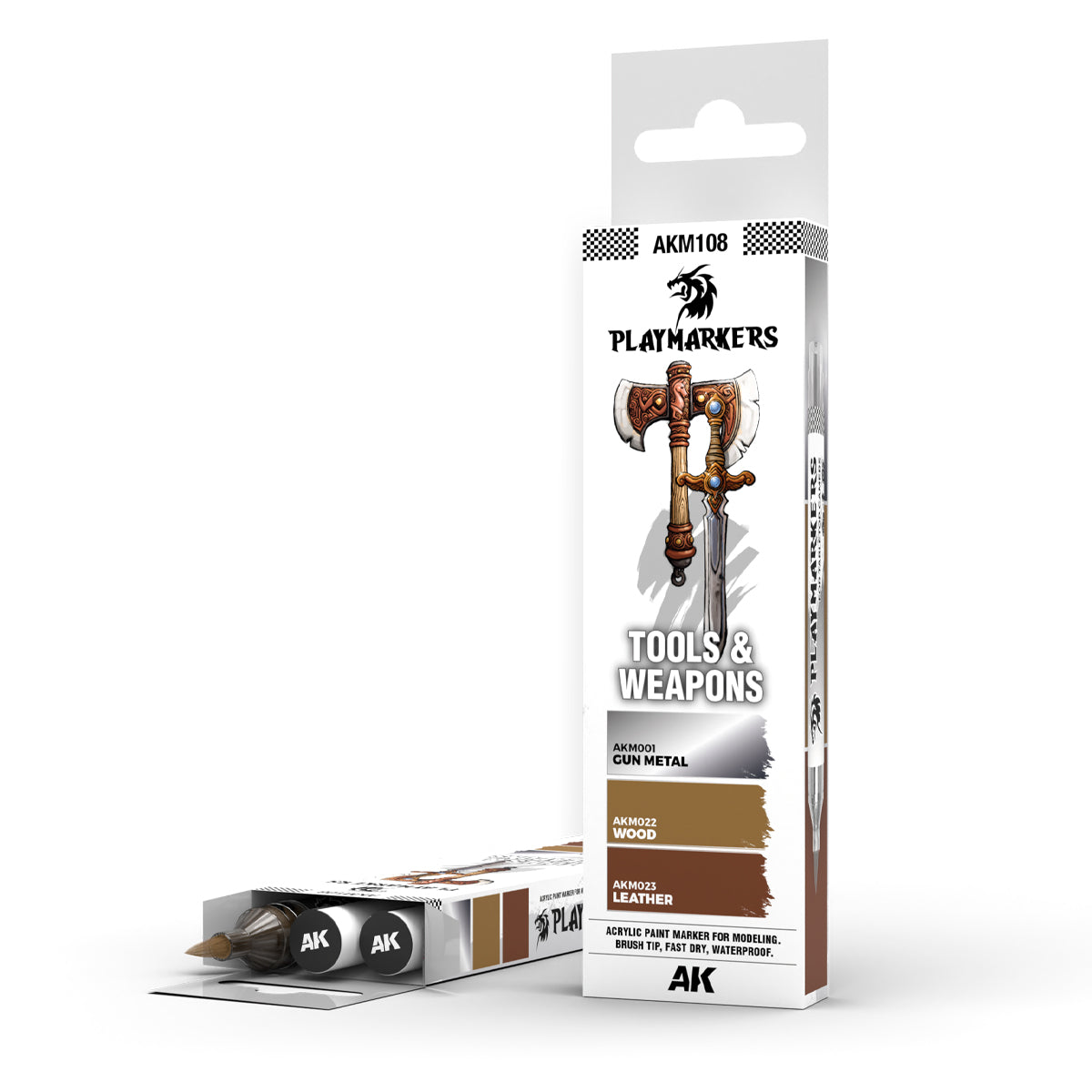 Playmarkers Set - TOOLS & WEAPONS  (3 St.)