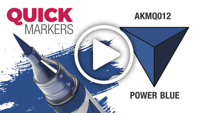 Power Blue Quick Marker