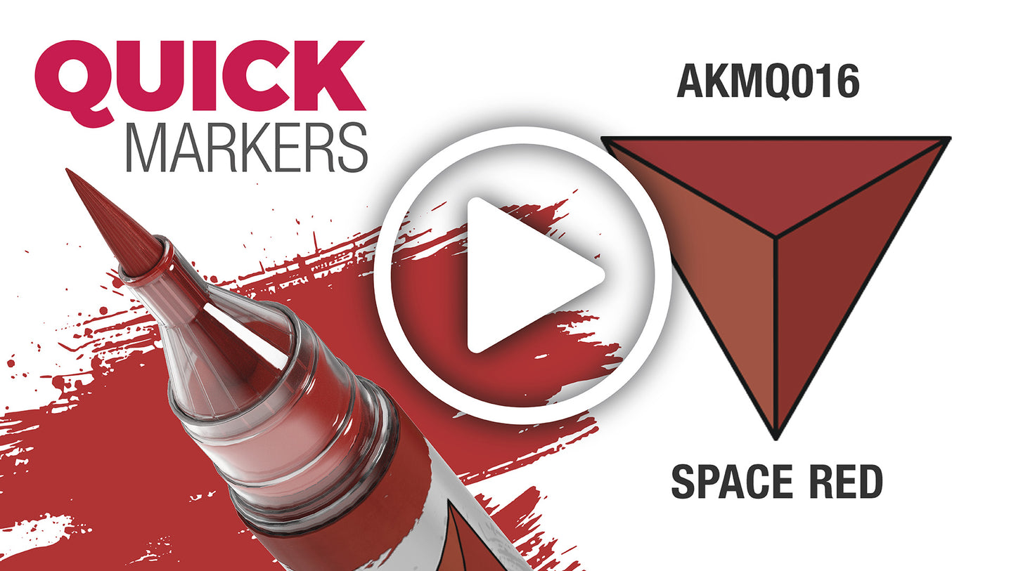 Space Red Quick Marker