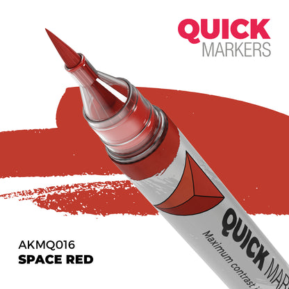 Space Red Quick Marker