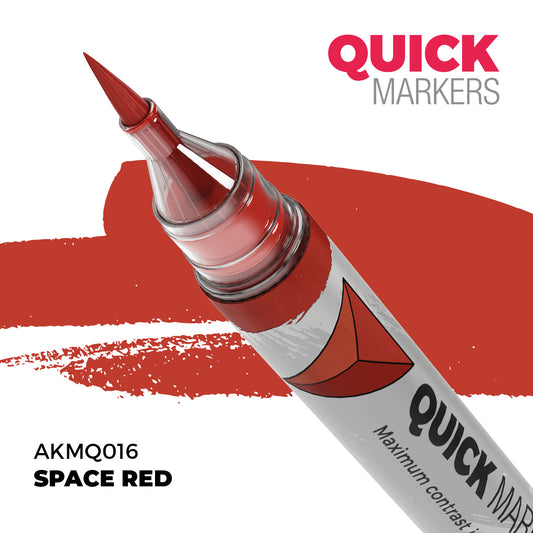 Space Red Quick Marker
