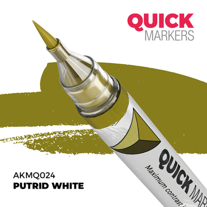 Putrid White Quick Marker