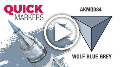 Wolf Blue Grey Quick Marker