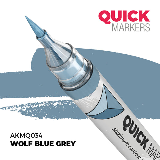 Wolf Blue Grey Quick Marker