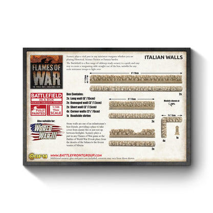 Preorder - Italian Walls