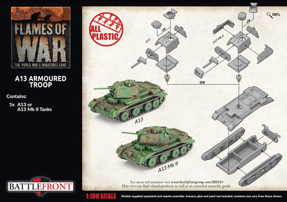 A13 Cruiser Troop (x5 Plastic)