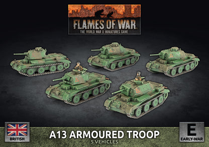 A13 Cruiser Troop (x5 Plastic)