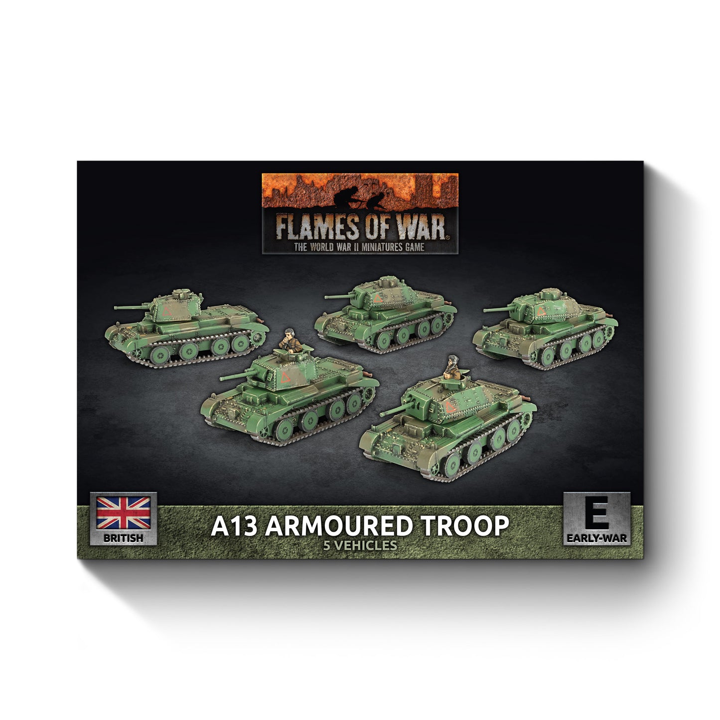A13 Cruiser Troop (x5 Plastic)