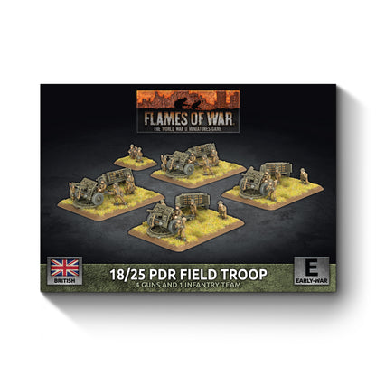 18/25pdr Gun Battery (x4 guns)