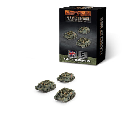 Scout Carrier Platoon (x3 plastic)