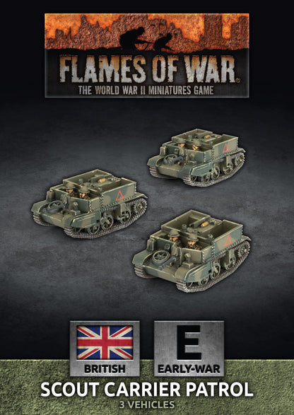 Scout Carrier Platoon (x3 plastic)