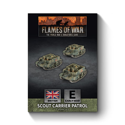 Scout Carrier Platoon (x3 plastic)