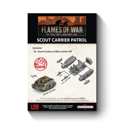 Scout Carrier Platoon (x3 plastic)