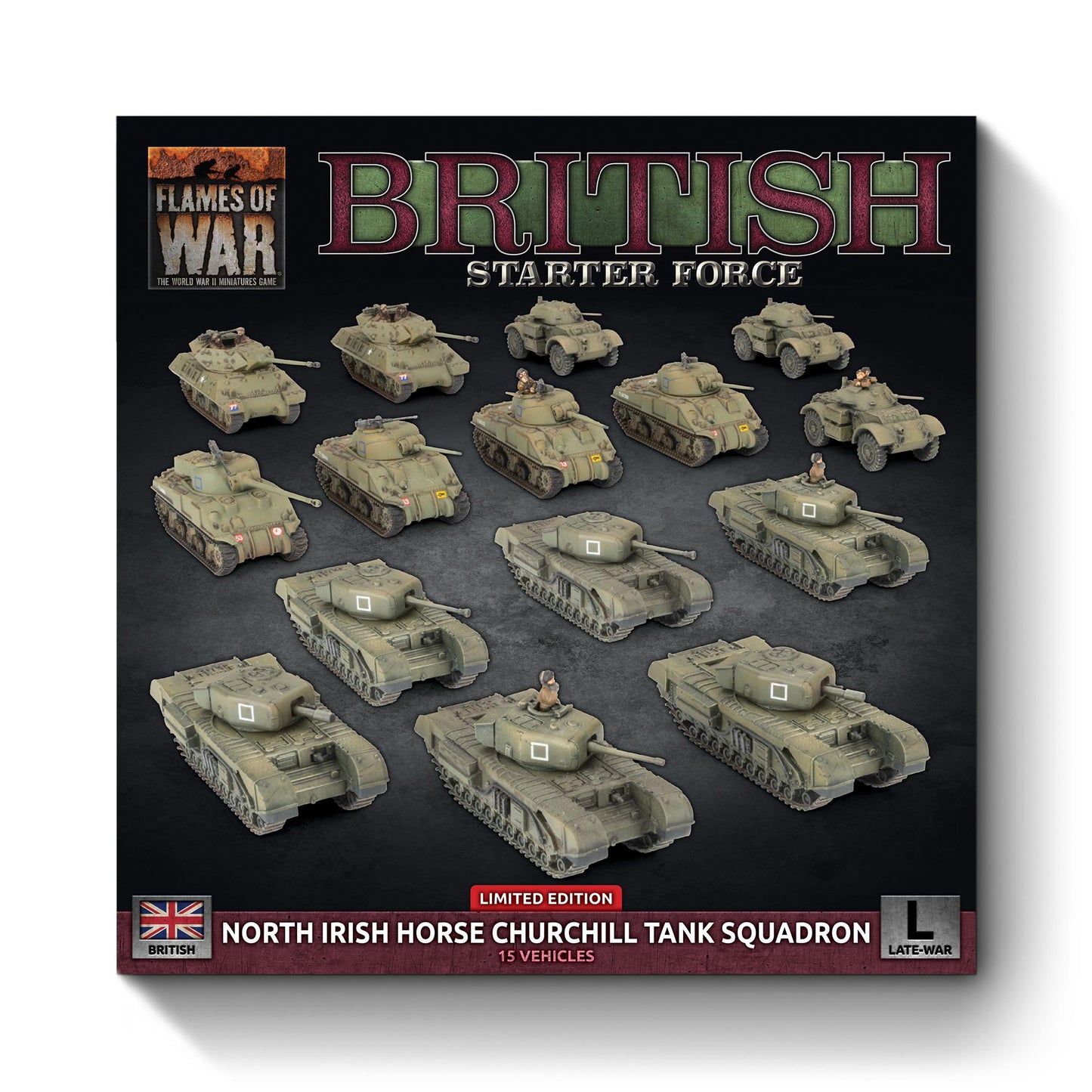 Preorder - North Irish Horse Churchill Tank Squadron (Limited Edition)