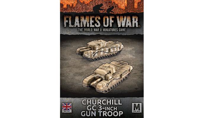 Churchill Gun Carrier (3-inch) Tanks (x2)