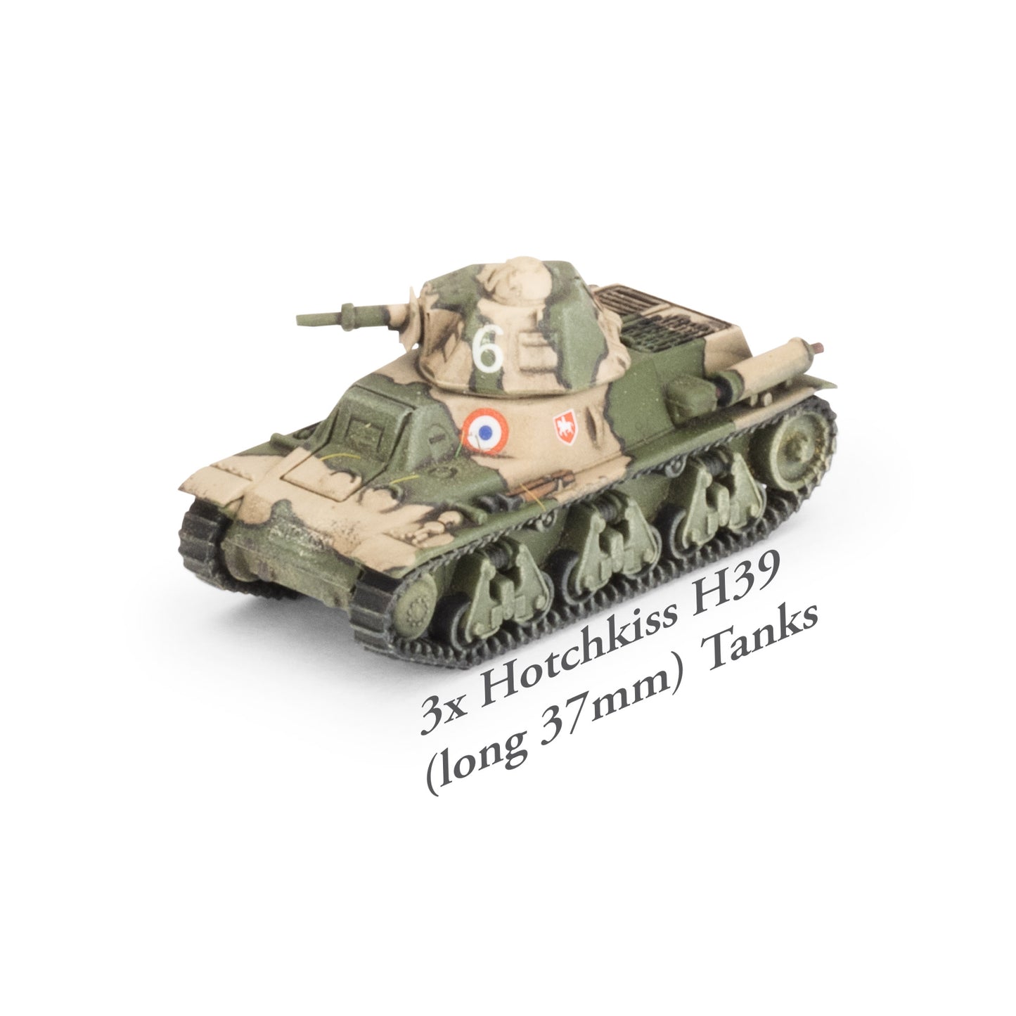 Preorder - French Char B1 bis Combat Company (plastic) (EW)