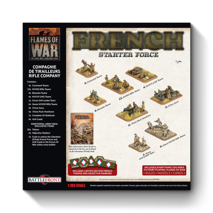 Preorder - French Army Deal - Compagnie De Tirailleurs Rifle Company