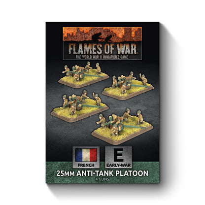 Preorder - Hotchkiss 25mm Anti-tank Platoon (x4 guns) (EW)
