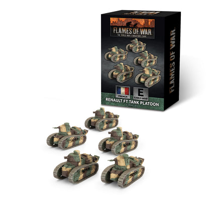 Preorder - Renault FT Tank Platoon (x5) (EW)