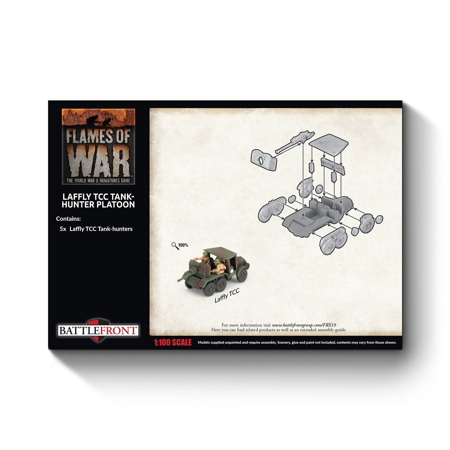 Preorder - Laffly W15 TCC SP Anti-tank Platoon (x5)