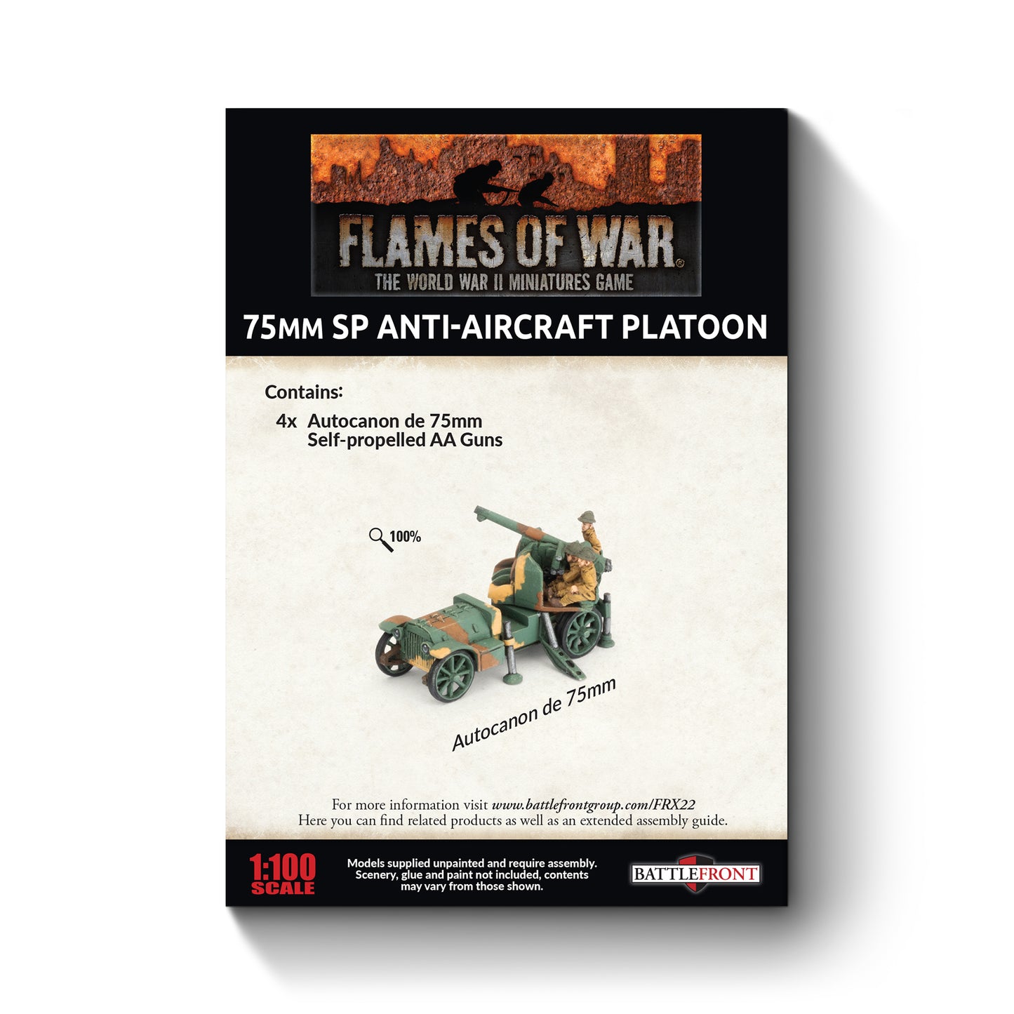 Preorder - 75mm SP AA Platoon (x4)